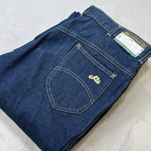 Vintage Chic H.I.S. Womens Jeans 38 Short USA Made Deadstock NWT  Mom Denim 80s